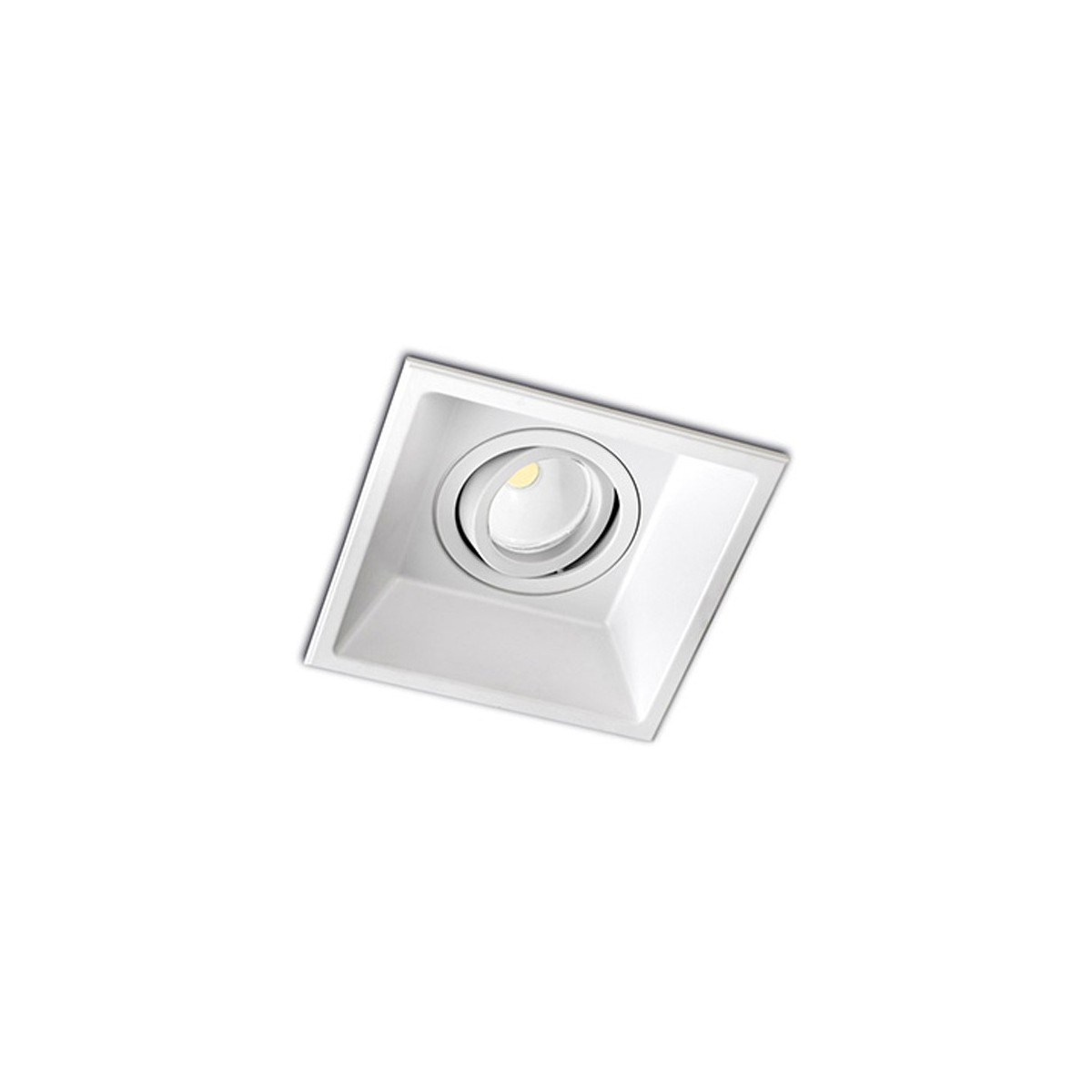 Recessed Spotlight Modular Square White Recessed Spotlight Modular Square White