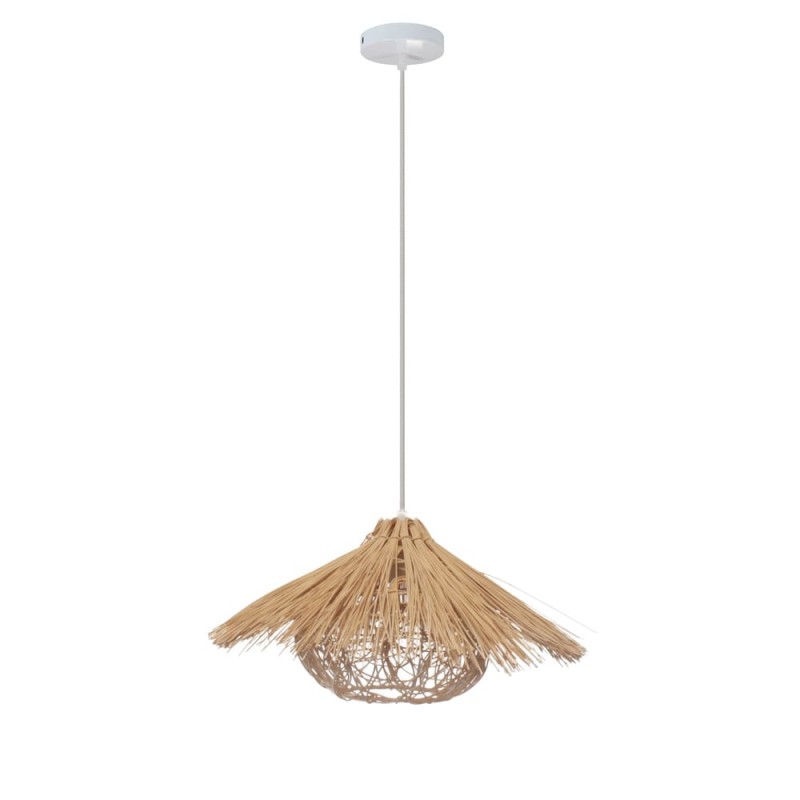 Mindo Pendant Light 1xE27 Rattan 40cm