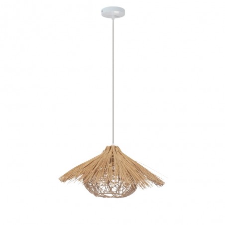 Suspension Mindo 1xE27 Rotin 40cm