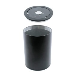 Fred Spotlight 1xGU10 IP65 Tubular Black