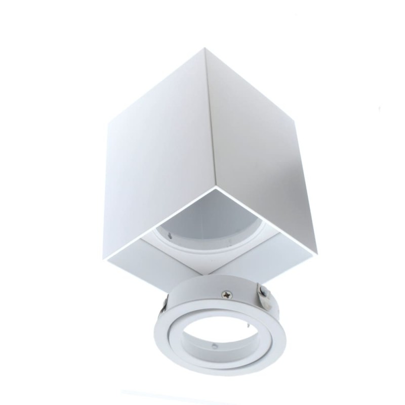 Sira Spotlight 1xGU10 Rectangular White