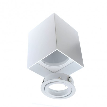 Sira Spotlight 1xGU10 Rectangular White