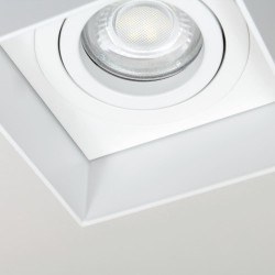 Sira Spotlight 1xGU10 Rectangular White