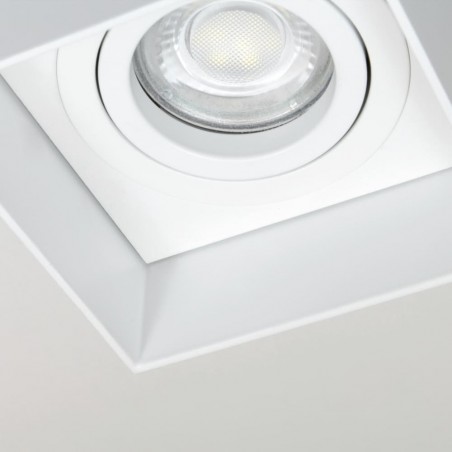 Sira Spotlight 1xGU10 Rectangular White