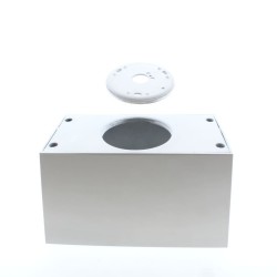 Clark Double Spotlight 2xGU10 Surface Mounted White