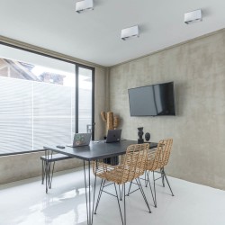 Clark Double Spotlight 2xGU10 Surface Mounted White