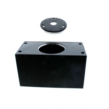 Clark Double Spotlight 2xGU10 Surface Mounted Black