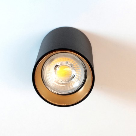 Neil Spotlight 1xGU10 Tubular Black