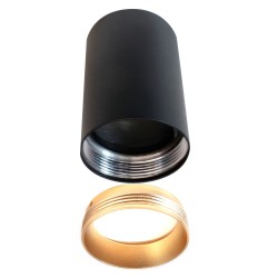 Neil Spotlight 1xGU10 Tubular Black