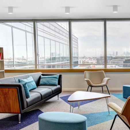 Flin Spotlight 1xGU10 Squared White