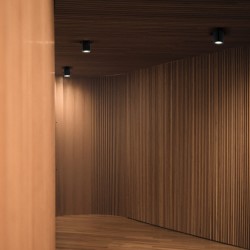 Flin Spotlight 1xGU10 Squared Black