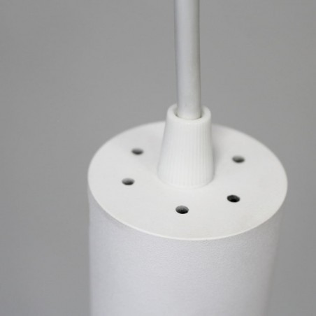 Ari Cylindrical Pendant Lamp 1xGU10 White