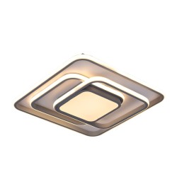 Draco LED Flush Mount Ceiling Lamp 100W CCT Squared