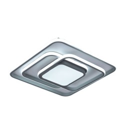 Draco LED Flush Mount Ceiling Lamp 100W CCT Squared