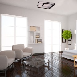 Vega LED Flush Mount Ceiling Lamp 72W CCT Squared