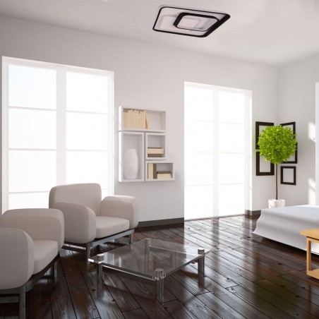 Vega LED Flush Mount Ceiling Lamp 72W CCT Squared