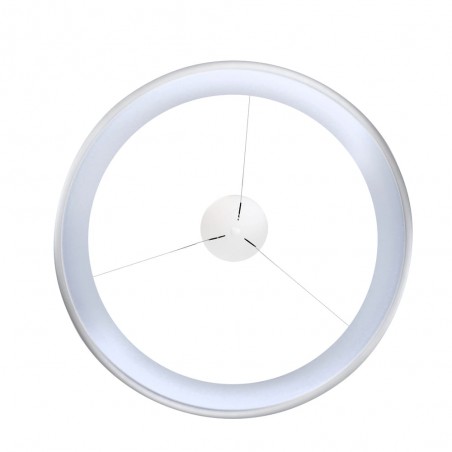Lámpara colgante Lizer LED 72W blanca vista de planta