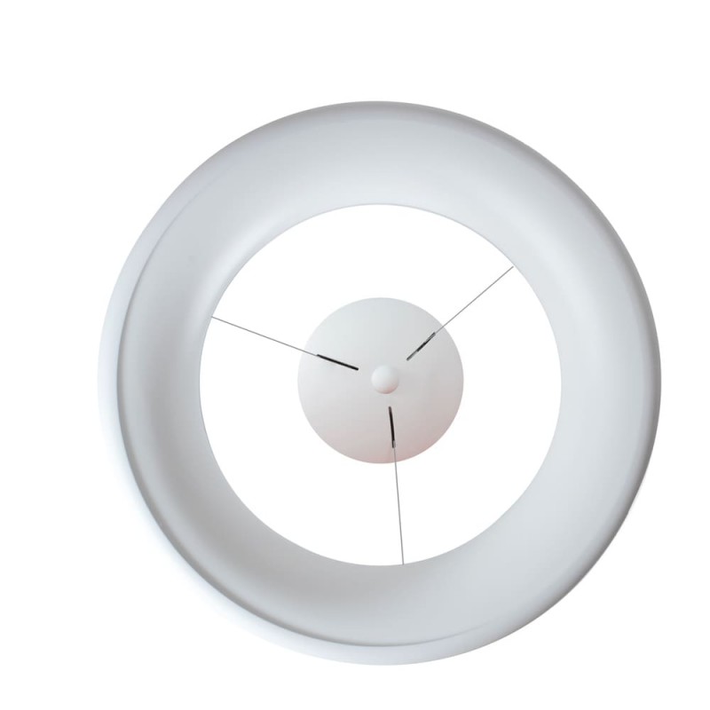 Lámpara colgante Lizer LED 21W blanca visto de planta