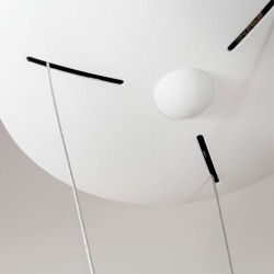 detalle base de la Lámpara colgante Lizer LED 21W blanca