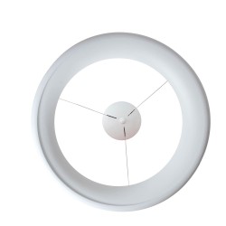 Lámpara colgante Lizer LED 36W blanca visto de planta