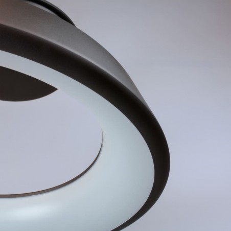 Detalle del difusor de la Lámpara colgante Lizer LED 21W café