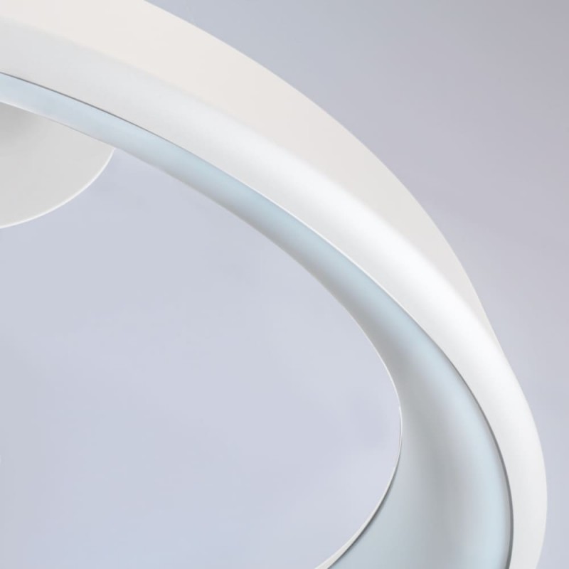 Detalle difusor Lámpara colgante Lizer LED 48W blanca