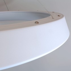 Acabado textura lampara Lámpara colgante Lizer LED 48W blanca