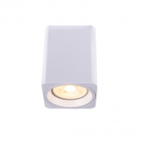 Flin Spotlight 1xGU10 Squared White