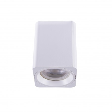 Flin Spotlight 1xGU10 Squared White