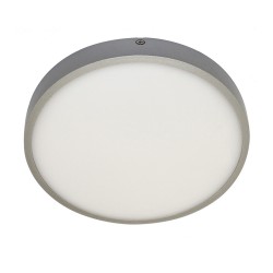 Spot LED 30W 4000K rond gris