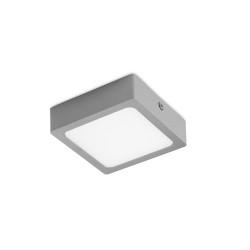 Spot Led Prim 8W 4200K carré gris