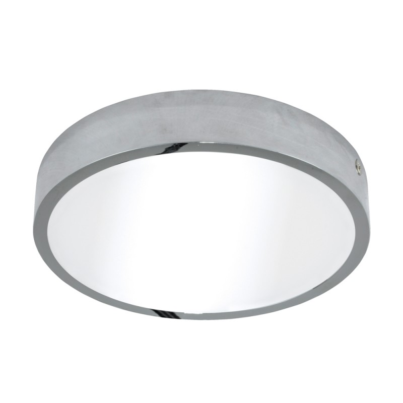 Plafón LED IP44 30W Redondo Kaju Cromo