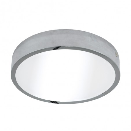 Plafón LED IP44 30W Redondo Kaju Cromo