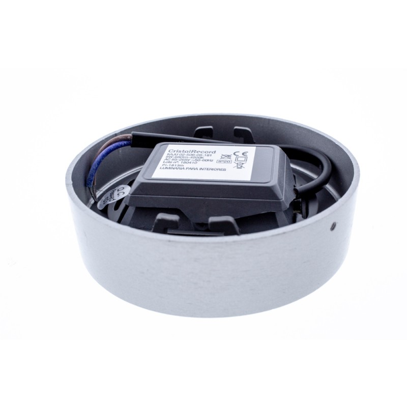 Downlight Superficie Kaju Gris 8W 680Lm