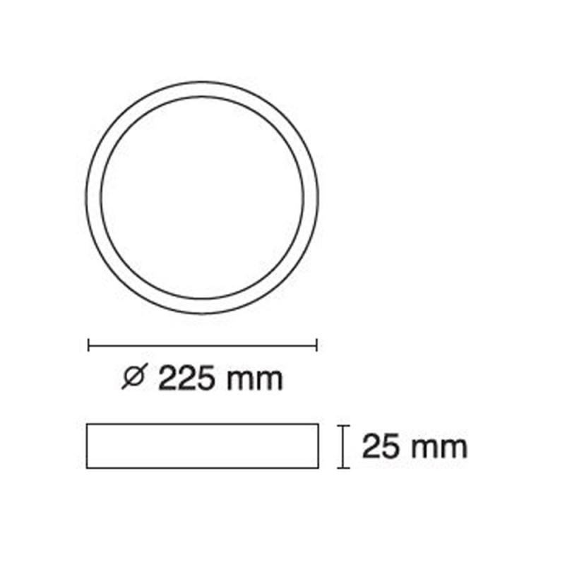 Downlight Superficie Kaju Cuero 30W 2800Lm