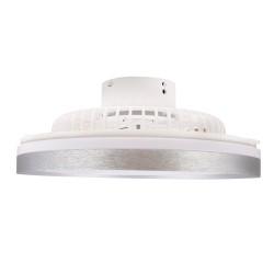 Yoli Silver LED DC Ceiling Fan 40W 2800lm 3CCT Dimmable