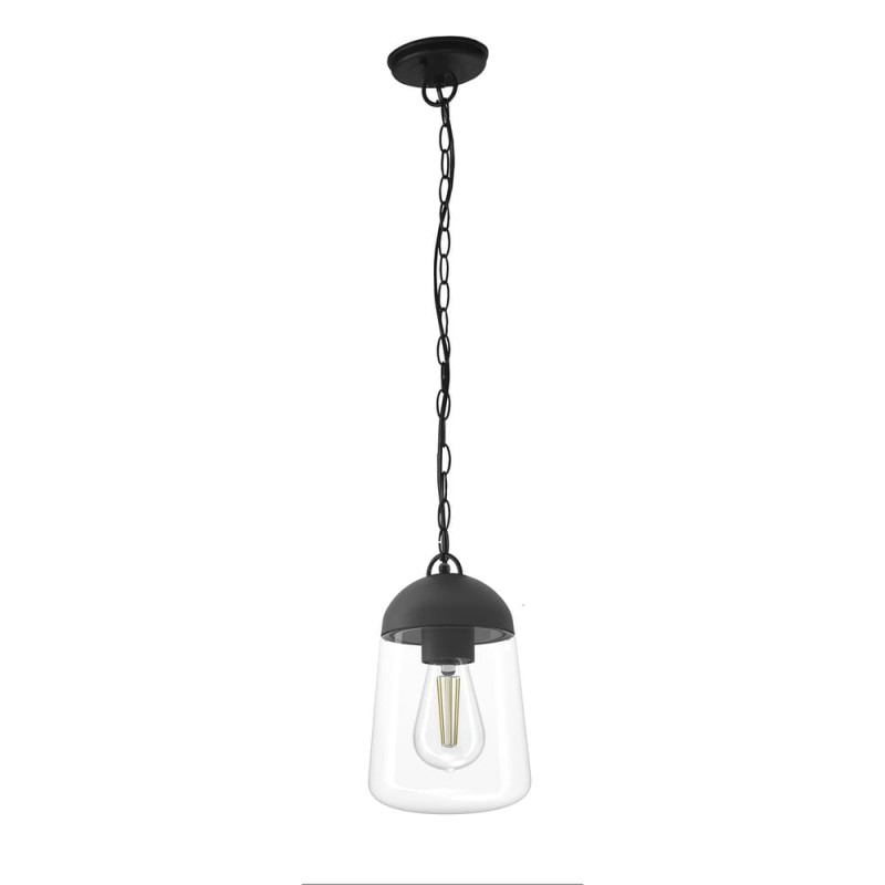 Suspension Extérieure E27 Or Vieilli - IP44, Polycarbonate, 15x15 Cm - Pour Terrasse, Entrée
