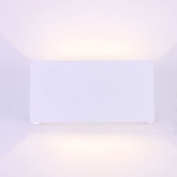 Applique IP54 Cube LED 4x5W 4000K Blanc