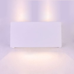 Cube Wall Light IP54 LED 4x5W 4000K White