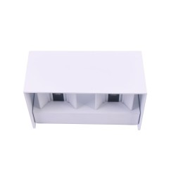 Aplique IP54 Cube led 4x5W 4000K blanco