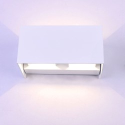 Cube Wall Light IP54 LED 4x5W 4000K White