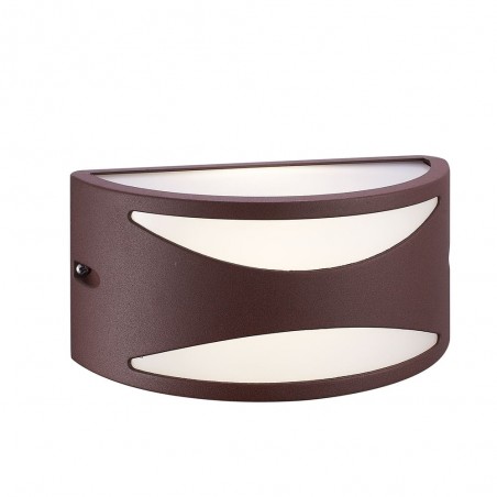 Mint Outdoor Wall Lamp IP54 1xE27 Rust Brown