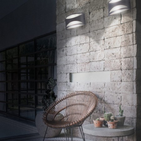 Mint Wall Lamp IP54 1xE27 Anthracite