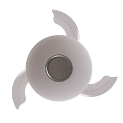 Ventilateur DC Gaby LED RGB 3CCT Haut-parleur Pales pliables