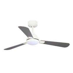 Noe LED DC Fan 3CCT 18W 1500Lm Reversible Blades Ash or White