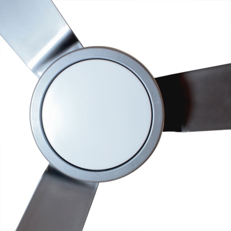 Cimio LED DC Ceiling Fan 22W 3CCT Steel Titanium Easy Installation