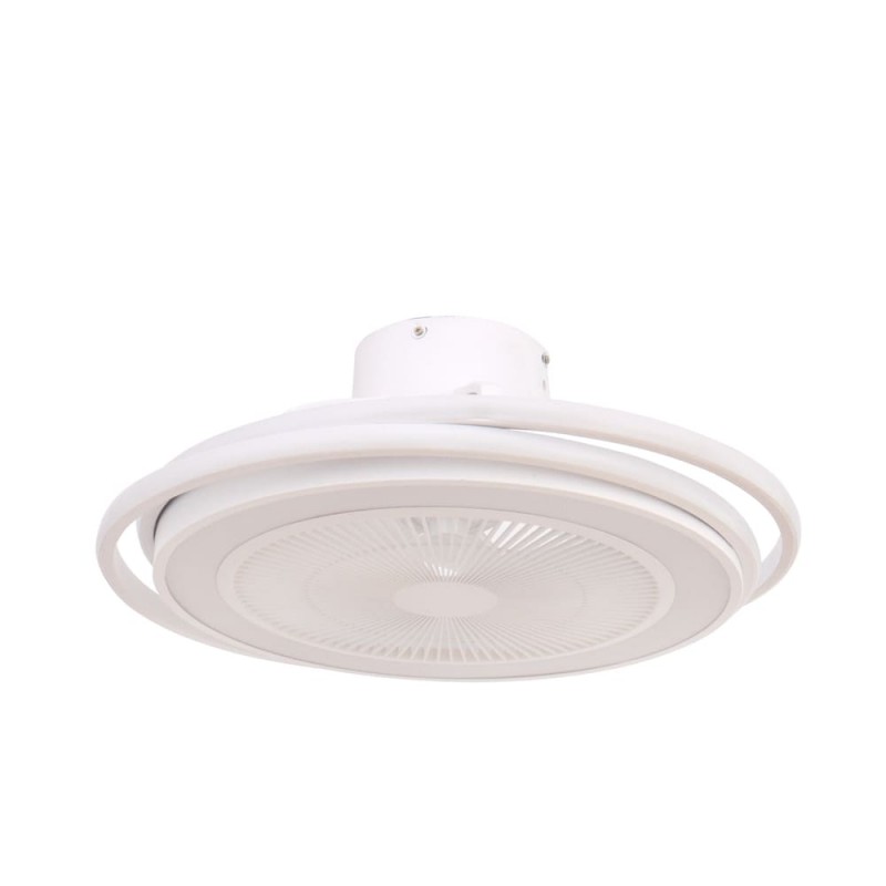 Ventilador de techo LED AC Andrea - CCT visto de perfil