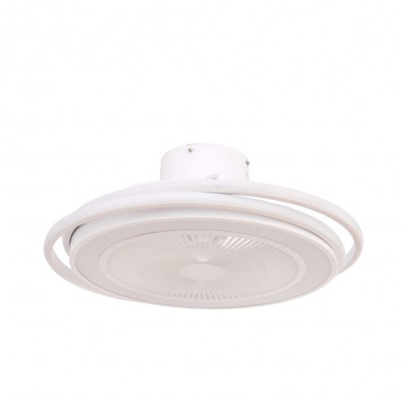 Ventilador de techo LED AC Andrea - CCT visto de perfil