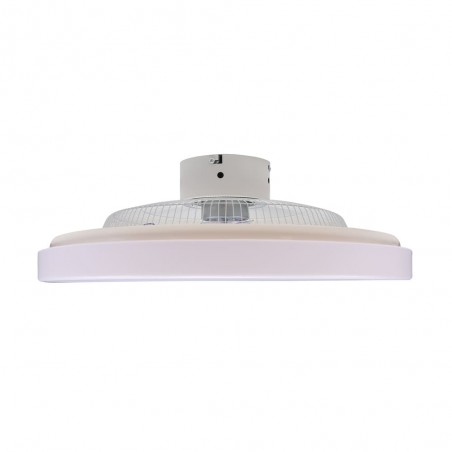 Ventilador LED Kitale con motor AC - DIMM -CCT visto de perfil