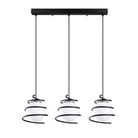 Lámpara de techo de 3 luces Model 6 regulable en altura